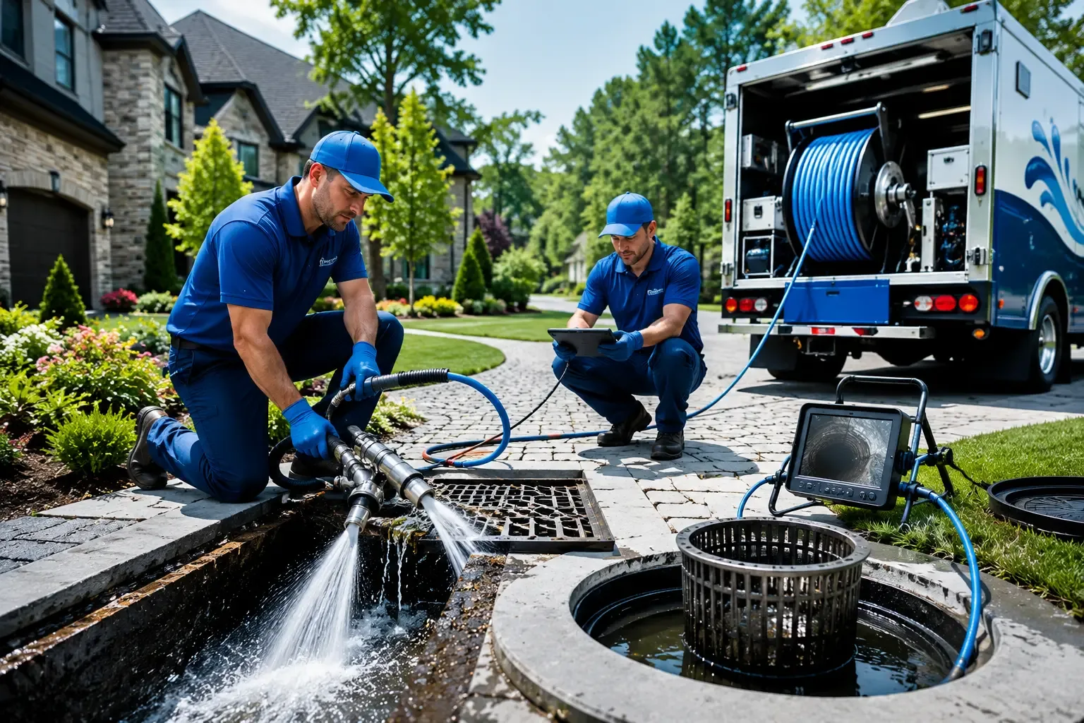 Local outdoor drain cleaning professionals in Lineville, IA